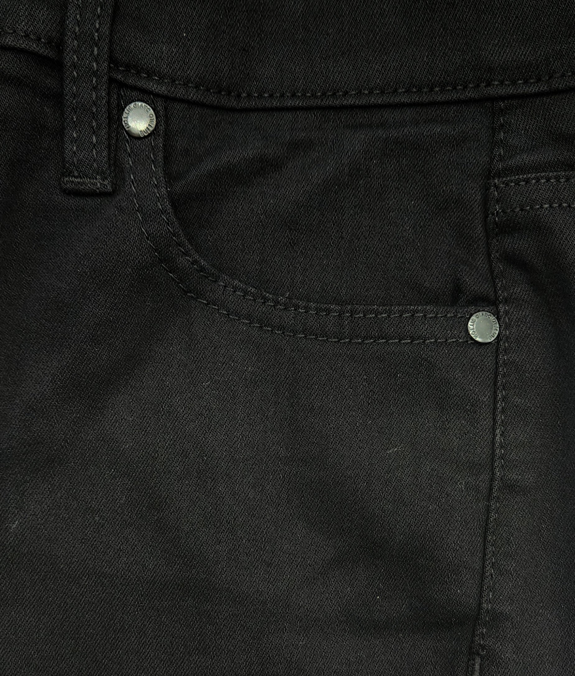 BUFFALO WOMEN'S HIGH RISE DENIM JEANS (BLACK)